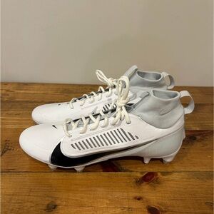 Nike Vapor Edge Pro 360 White-Metallic Silver-Black Men’s Detachable Football